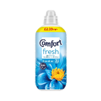 Comfort Fabric Conditioner Blue Skies 31 wash 990ml PM £2.39