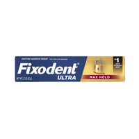 Fixodent Denture Adhesive Cream 2.2oz (62g)