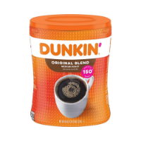 Dunkin' Donuts Original Blend Ground Coffee Medium Roast 45oz (1.27kg)