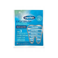 DenTek Easy Brush Interdental Brushes ISO 3 6's