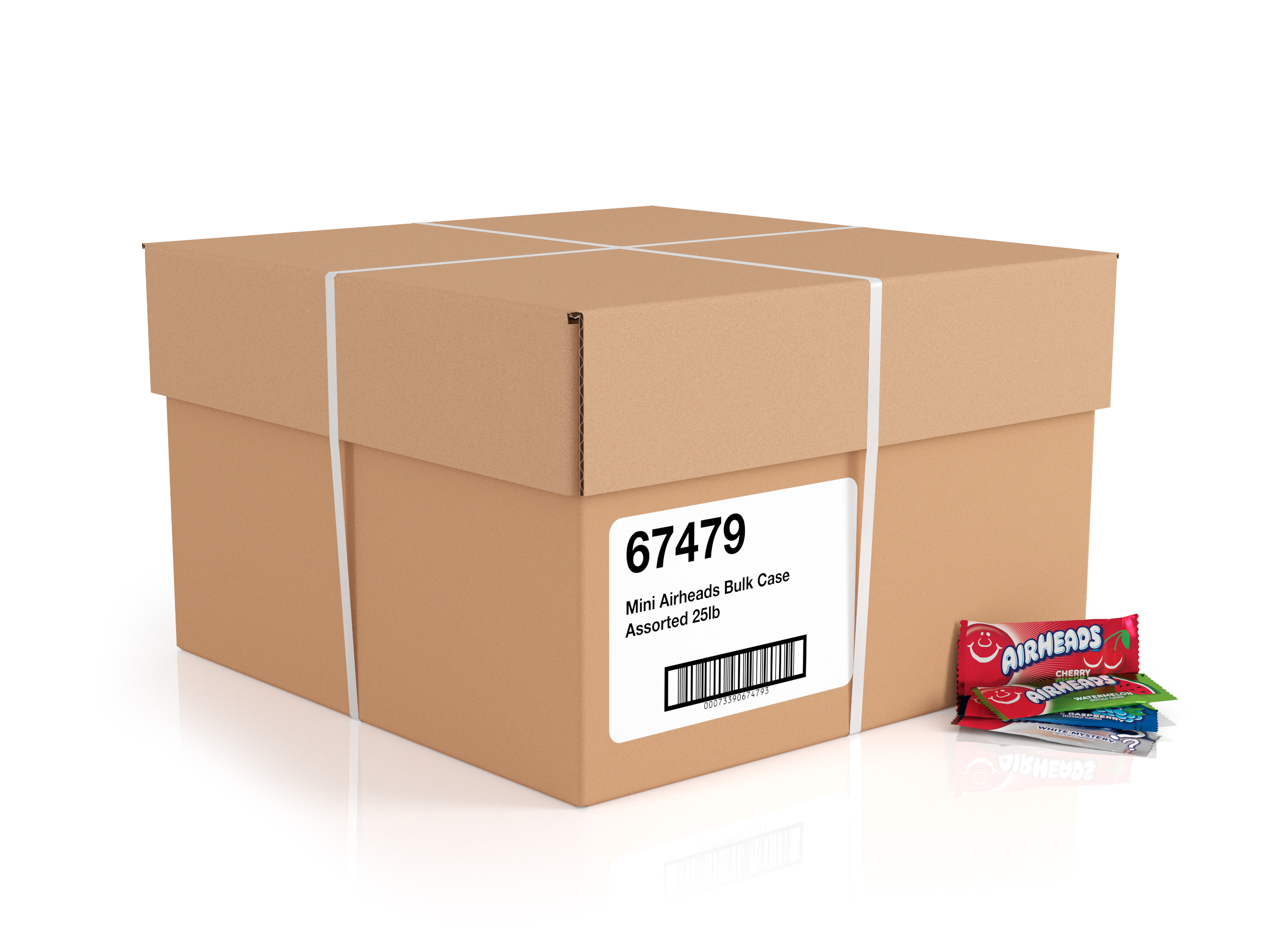 Assorted Mini Airheads Bulk 25lb (11.35kg)