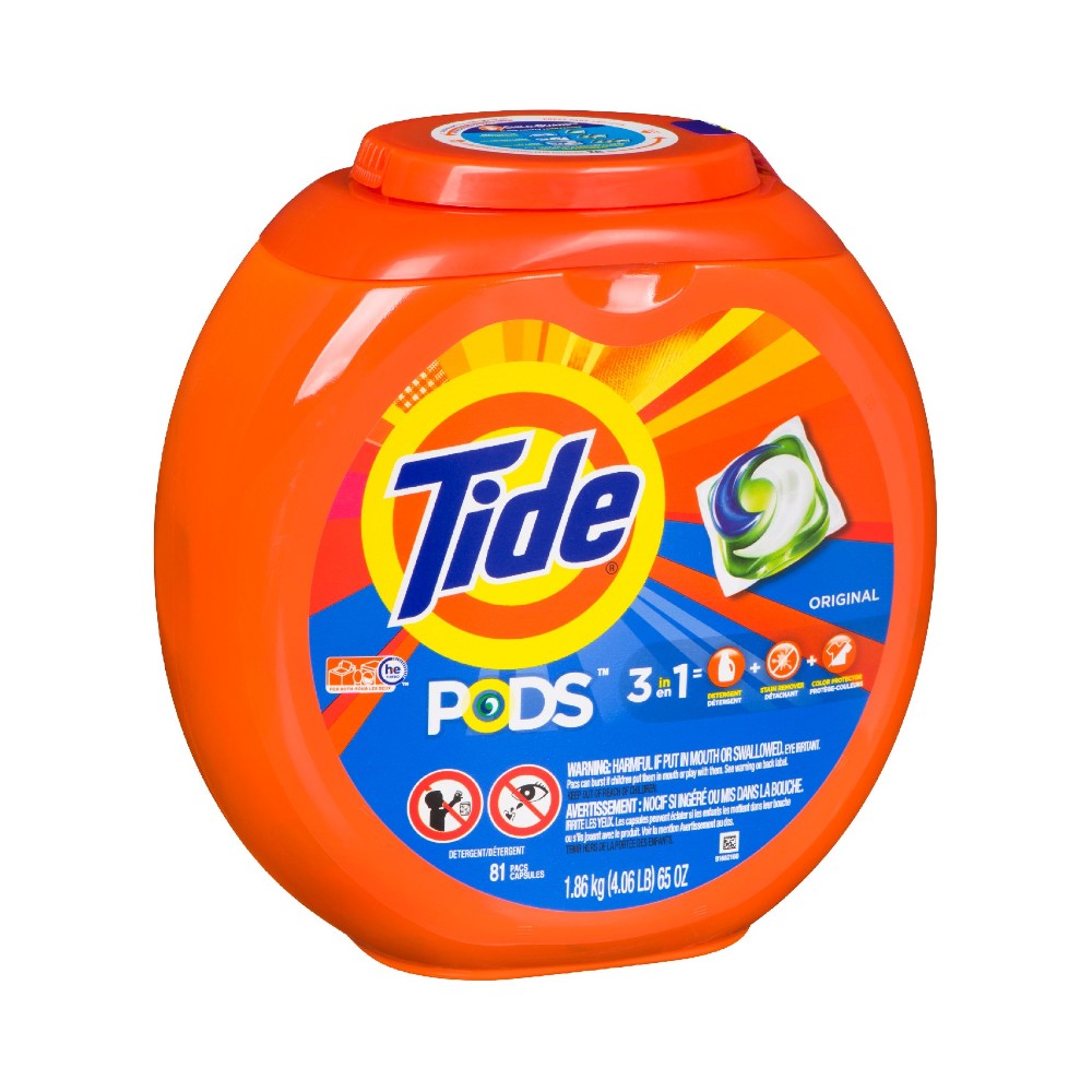 Tide Liquid Pods Original 3in1 81's
