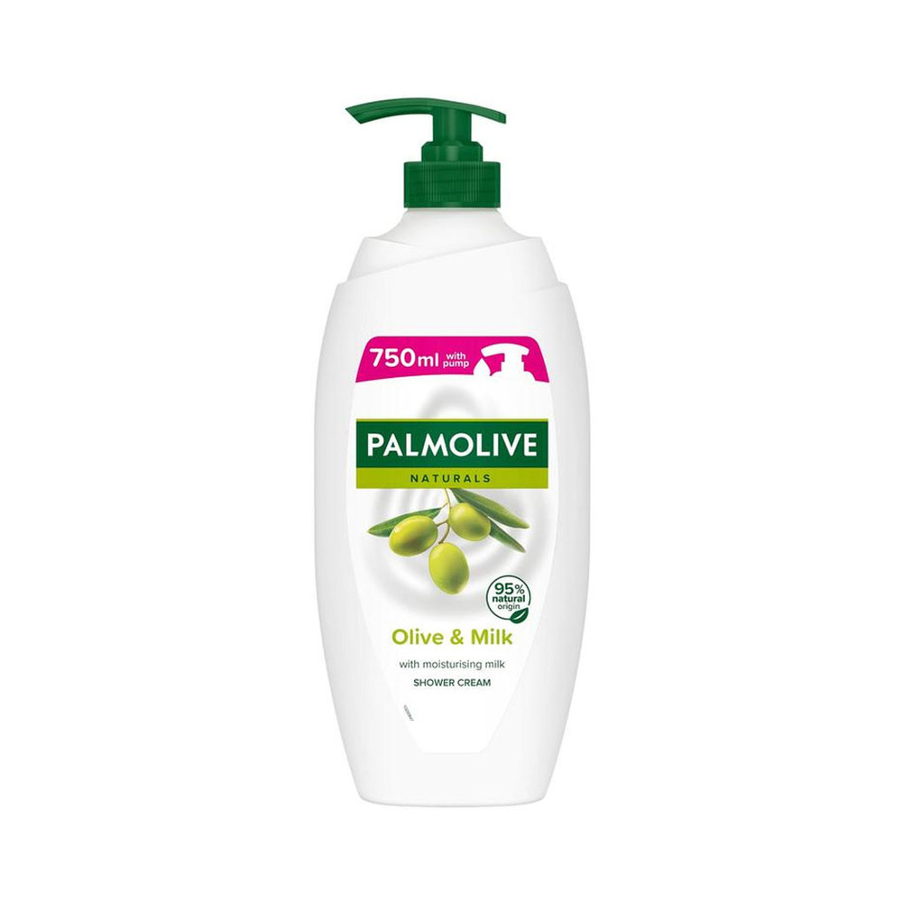 Palmolive Naturals Shower Cream Olive & Milk Pump 750ml