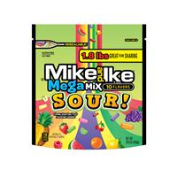 Mike & Ike Mega Mix Sour Stand Up Bag 28.8oz (816g)