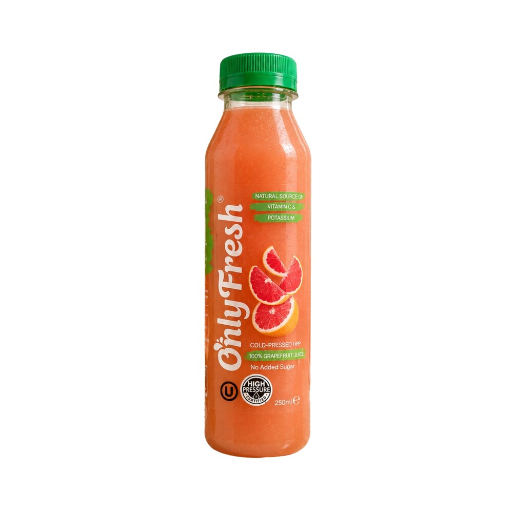 Only Fresh HPP Cold Pressed Grapefruit Juice 250ml