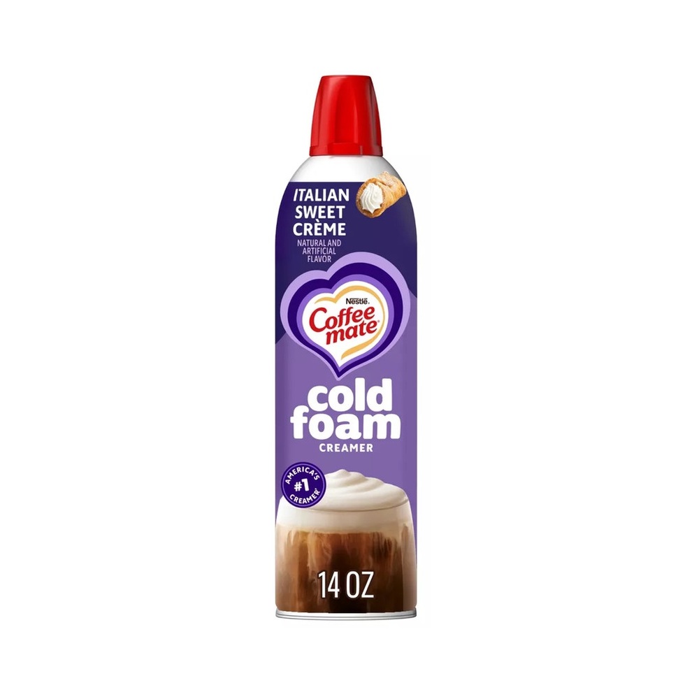 Nestle Coffee Mate Cold Foam Italian Sweet Creme Flavour 14oz (414ml)
