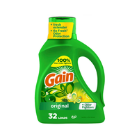 Gain Liquid Laundry Detergent Original 46oz (1.36L)