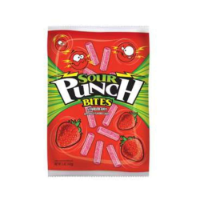 Sour Punch Bites Candy Straws 5oz (142g)