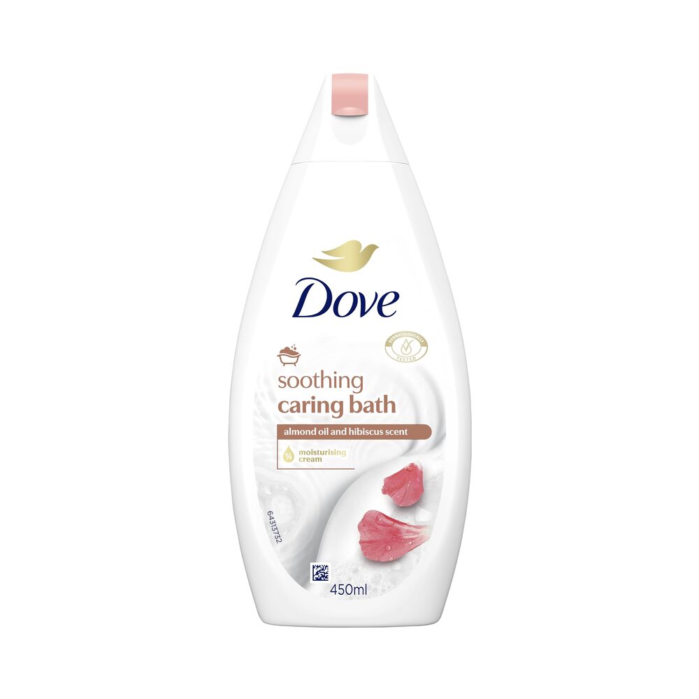 Dove Cream Bath Soothing Almond 450ml