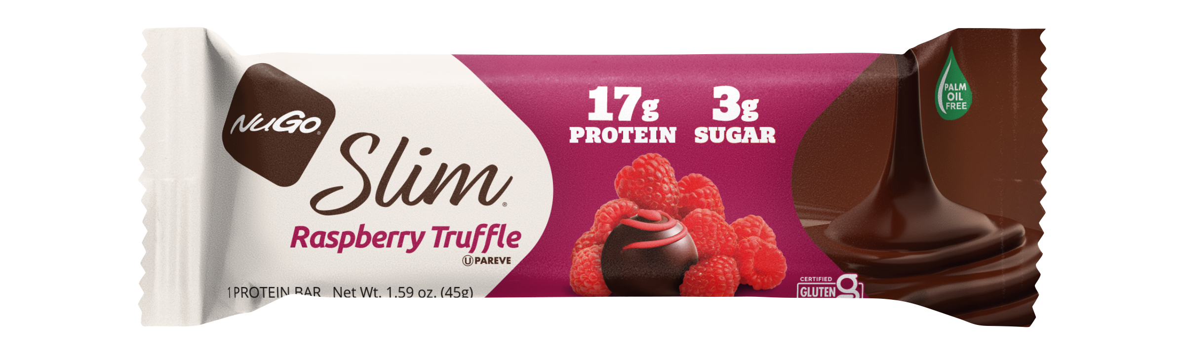 NuGo Slim Raspberry Truffle 1.59oz (45g)