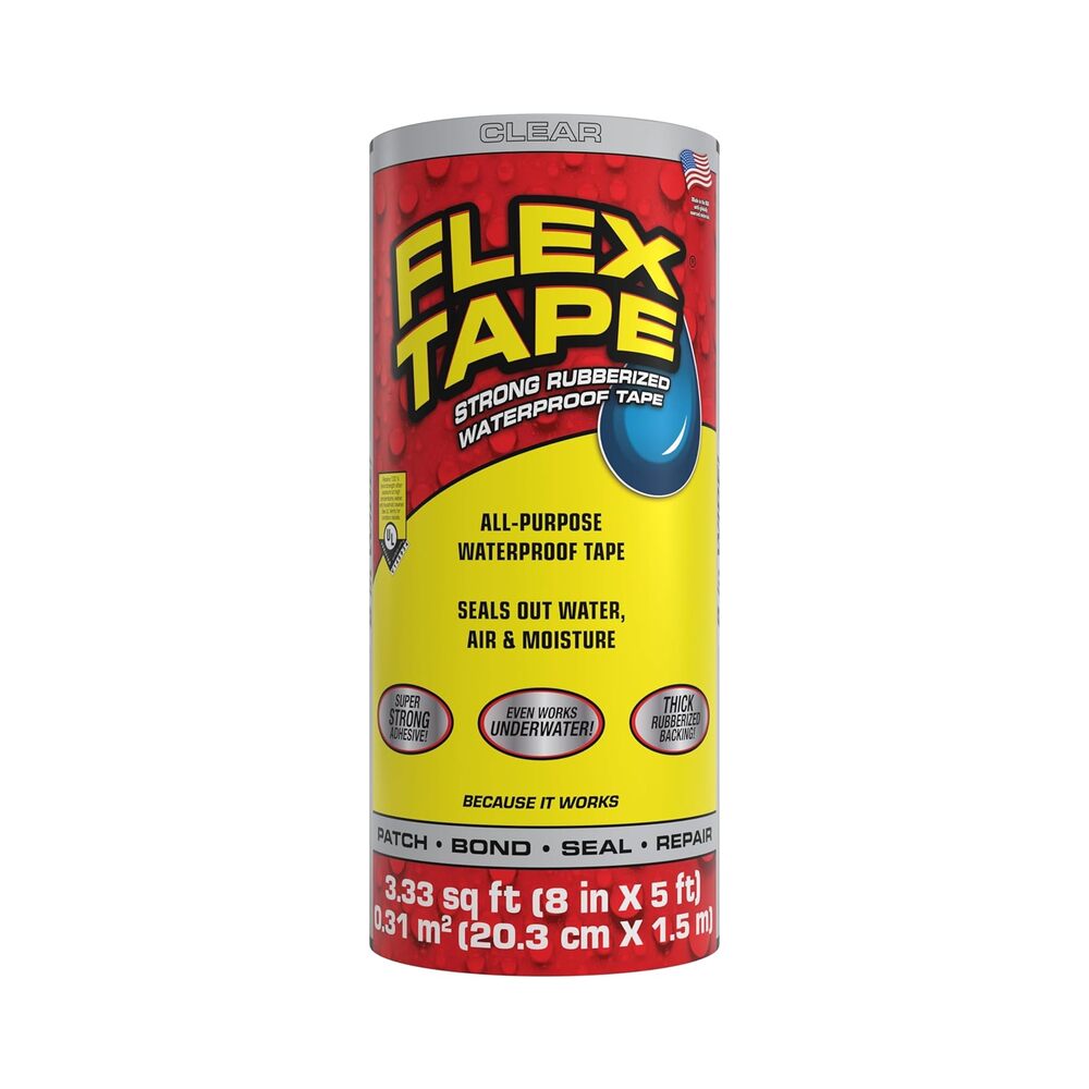 Flex Tape Clear 20.3cm x 1.5m