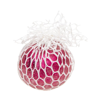 NoveltiesRus Squishy Mesh Ball Glitter