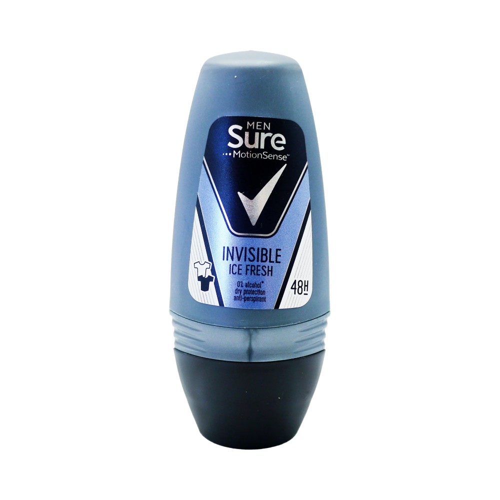 Sure Deo Roll On Invisible Ice For Men 50ml