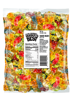 efrutti Herbert's Best Baker Bears Bulk 2.2lbs (1kg)