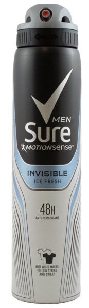 Sure Deodorant Invisible Ice For Men 150ml