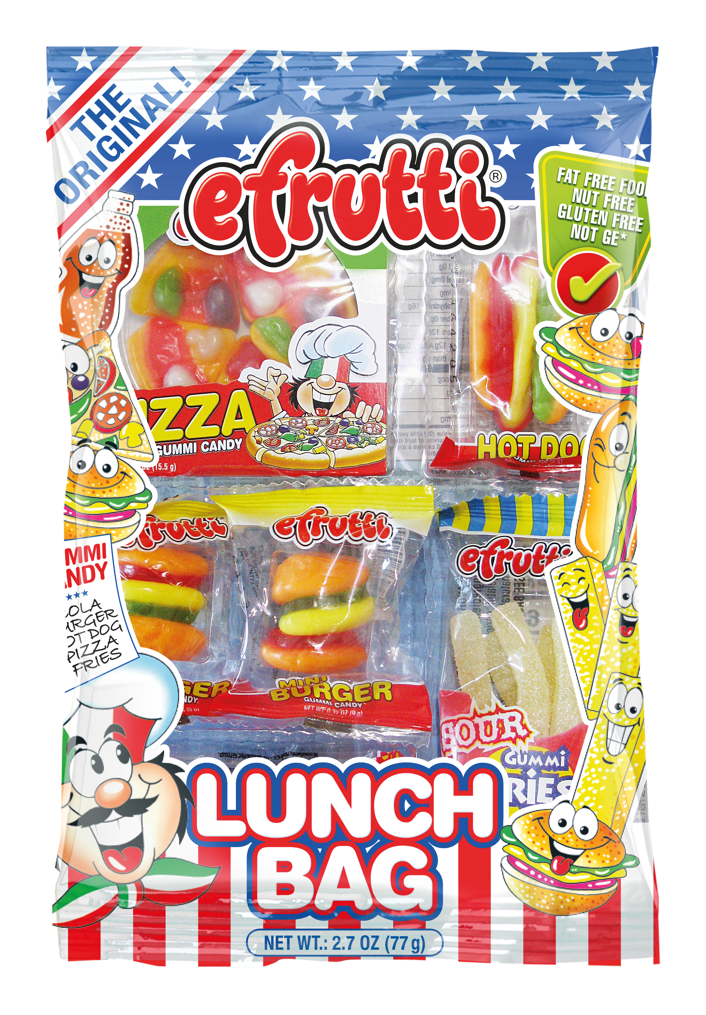 eFrutti Gummi candy Lunch 2.7oz (77g)