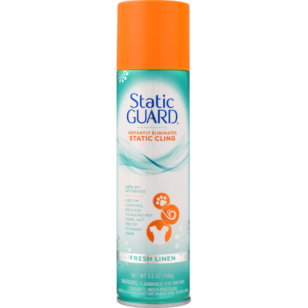 Static Guard Fresh Linen 5.5oz (156g)