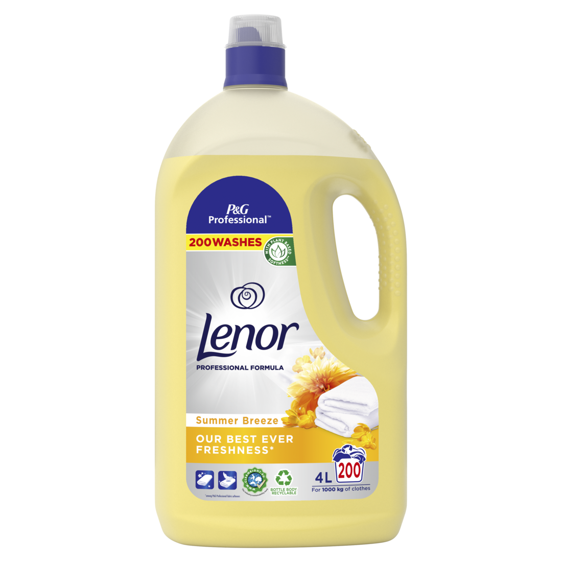 Lenor Summer Breeze 200 Washes 4L