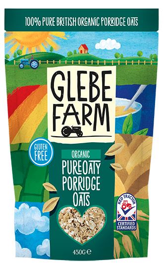 Glebe Farm Organic Porridge Oats 450g