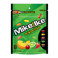 Mike & Ike Original Fruits Stand Up Bag 10oz (283g)