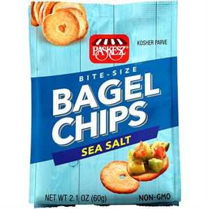 Paskez Bagel Chips Sea Salt 2.1oz (60g)