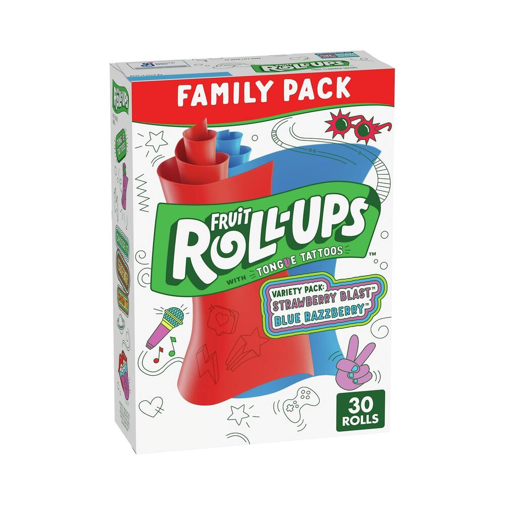 Fruit Roll Ups Variety Pack 30's