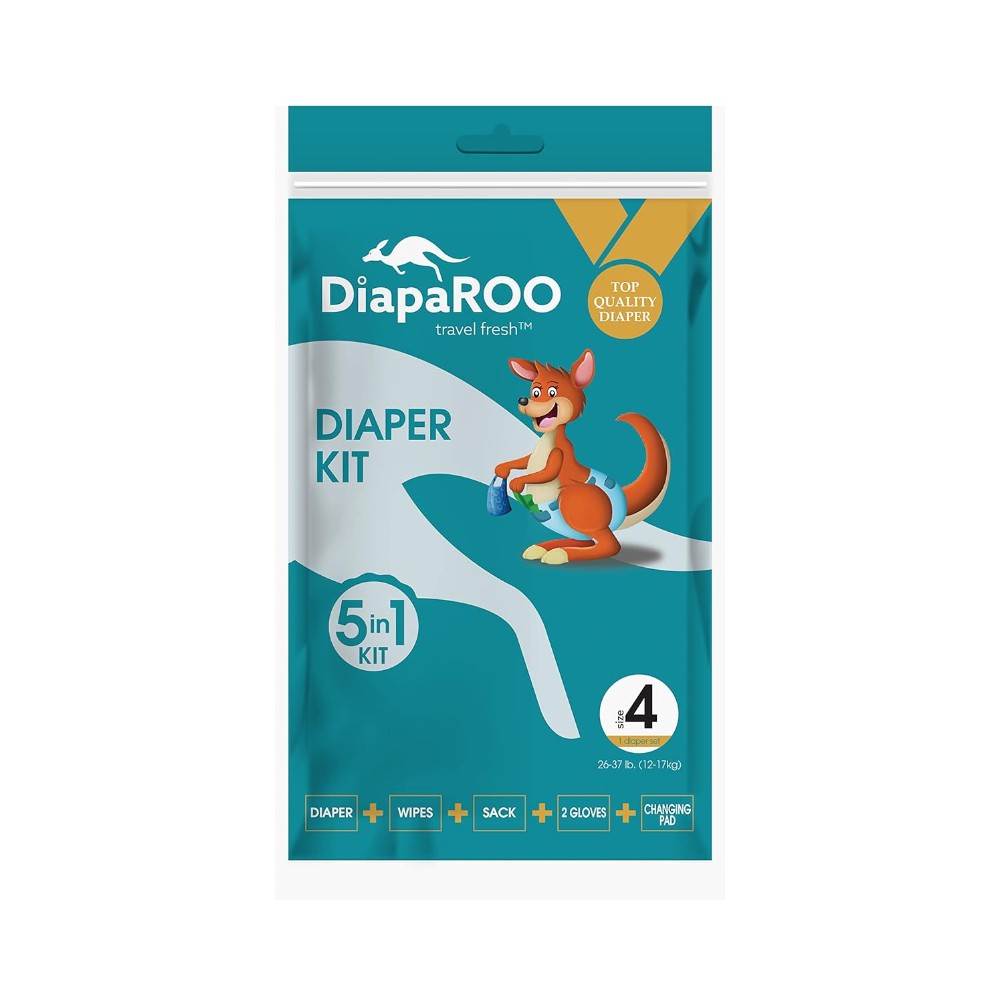 Diaparoo Diaper Kit 5in1 Size 4