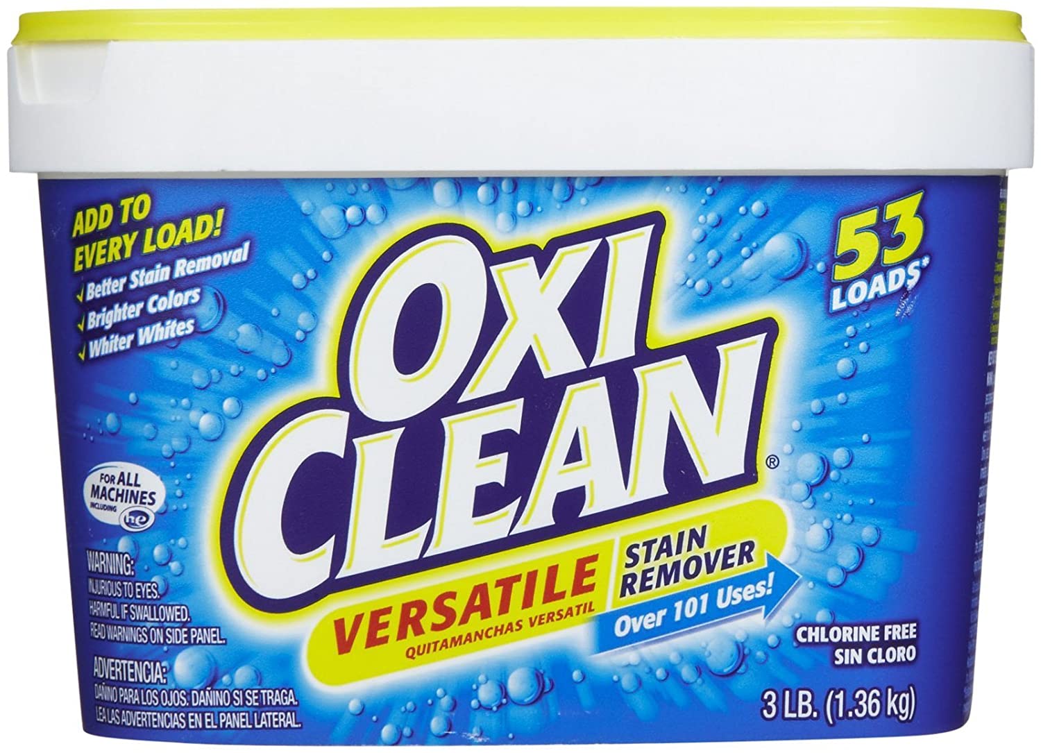 Oxiclean Stain Remover Powder 3lb (1.37kg)