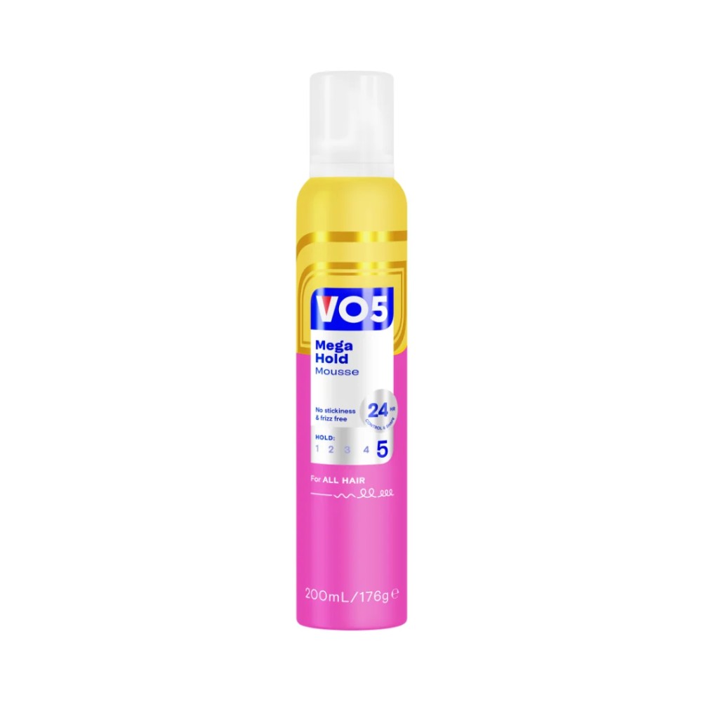 VO5 Mega Hold Mousse 200ml