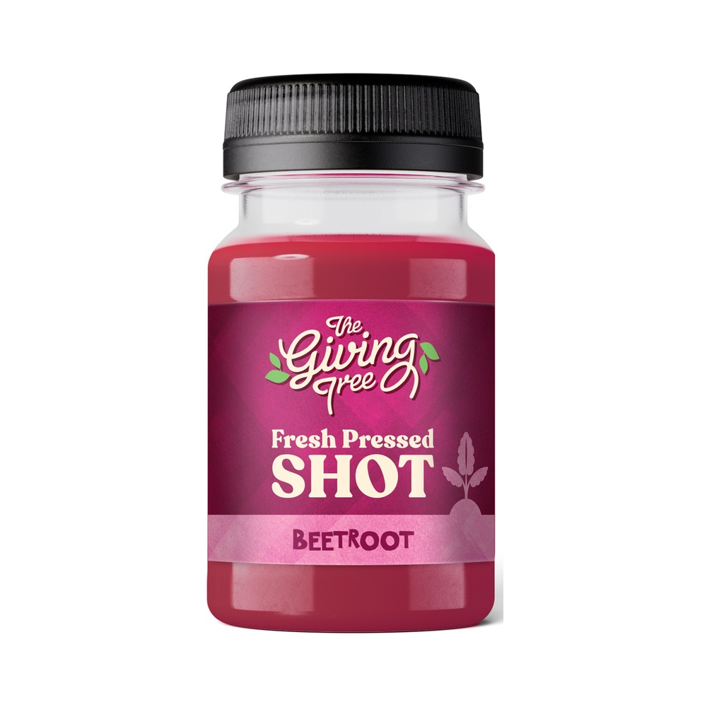 The Giving Tree HPP Cold Pressed Shot Beetroot 80ml