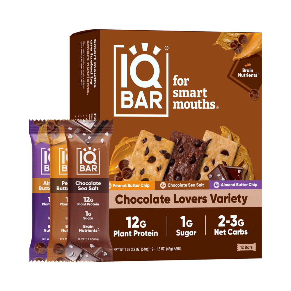 IQBar Variety Pack Chocolate Lovers 1.6oz (45g)
