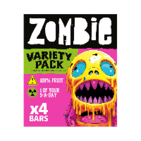 Zombie Variety Multipack Bars 4x25g