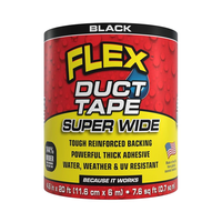 Flex Super Wide Duct Tape Black 11.6cm x 6m
