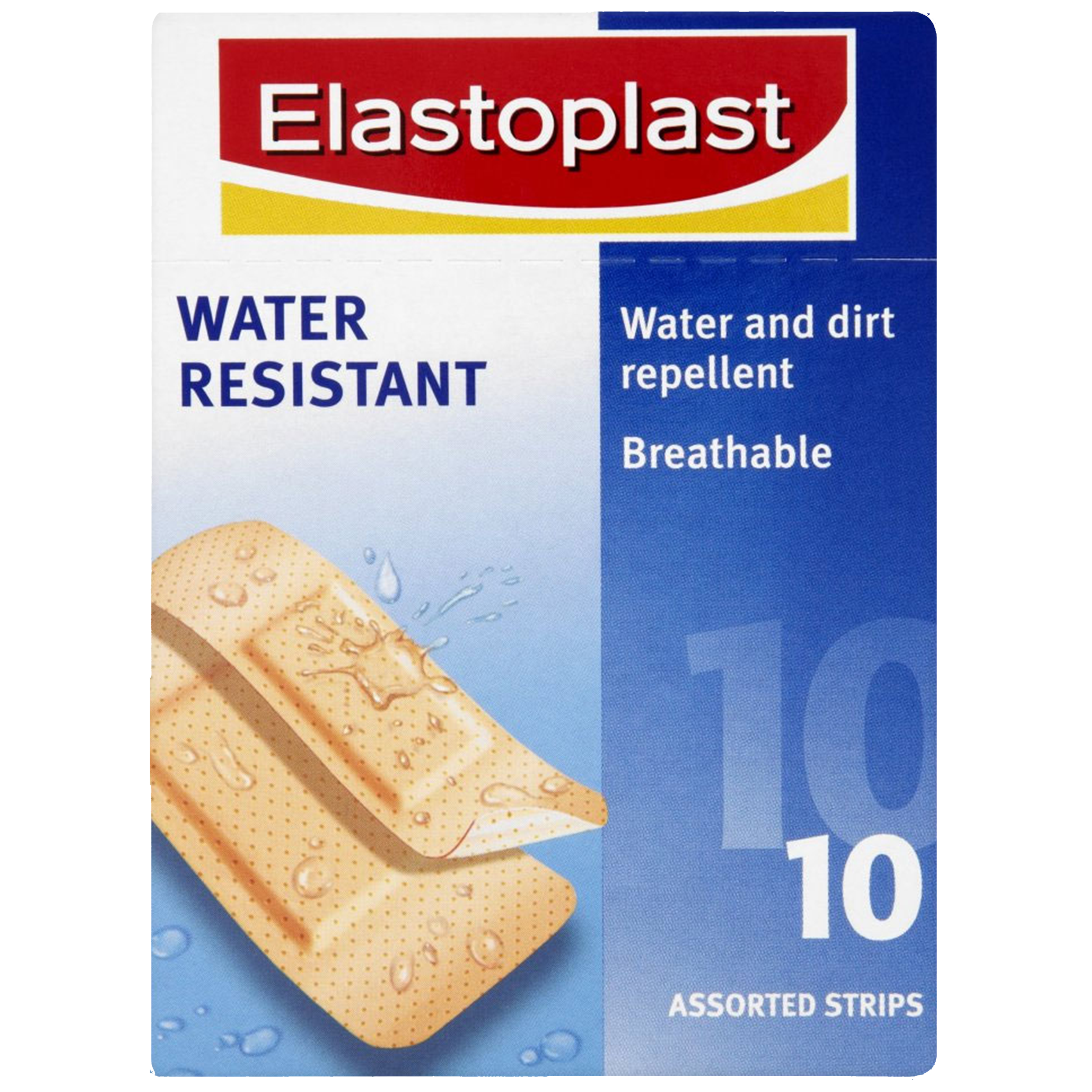 Elastoplast plaster waterproof 10s
