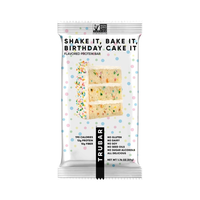 Trubar Shake It Bake It Birthday Cake It Protien Bar 1.76oz (50g)