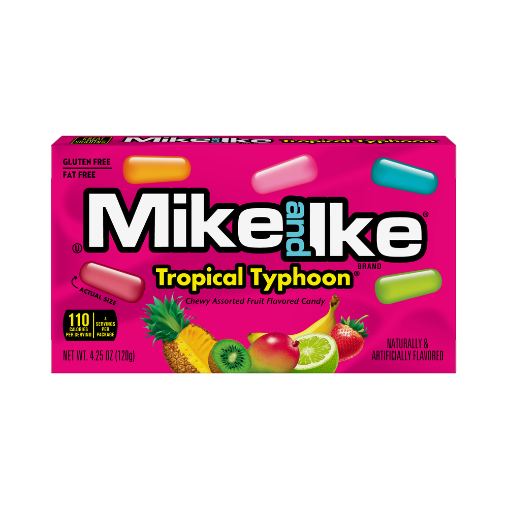 Mike & Ike Tropical Typhoon Theater Box 4.25oz (120g)