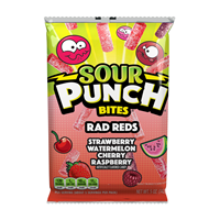 Sour Punch Bites Rad Reds 5oz (142g)