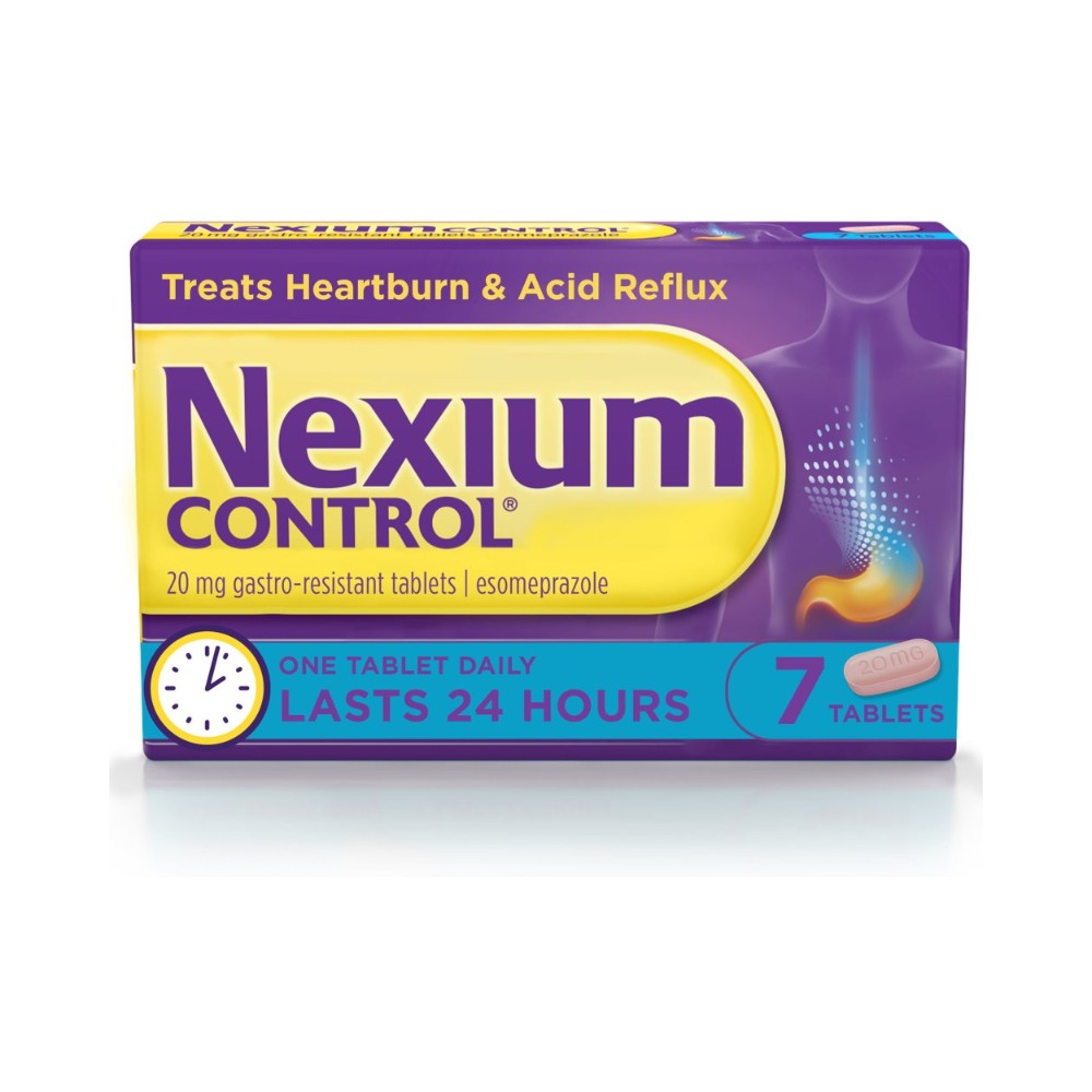 Nexium Control Heartburn Relief Tablets 20mg 7's