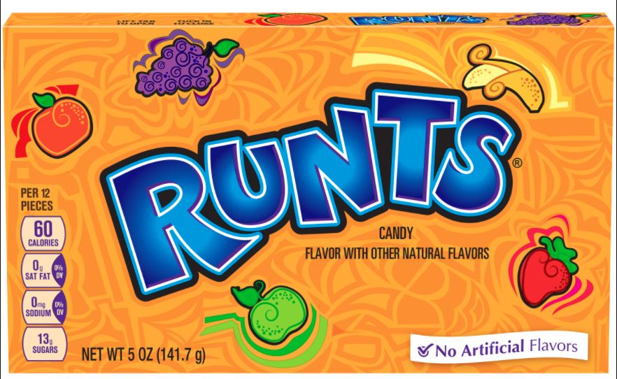 Nestle Runts Candy Theater Box 5oz (141g)