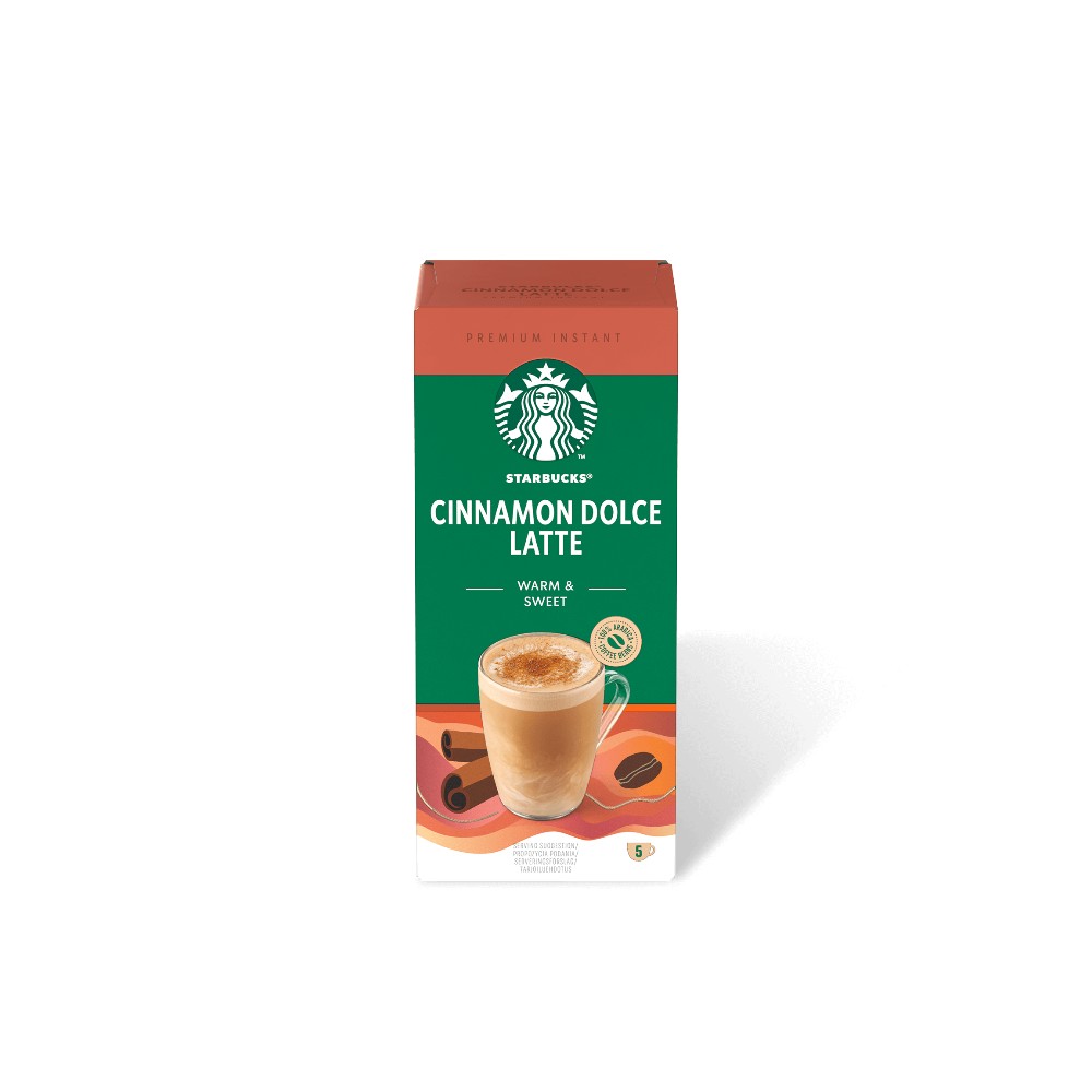 Starbucks Cinnamon Dolce Latte Premium Instant Coffee 5x23.5g
