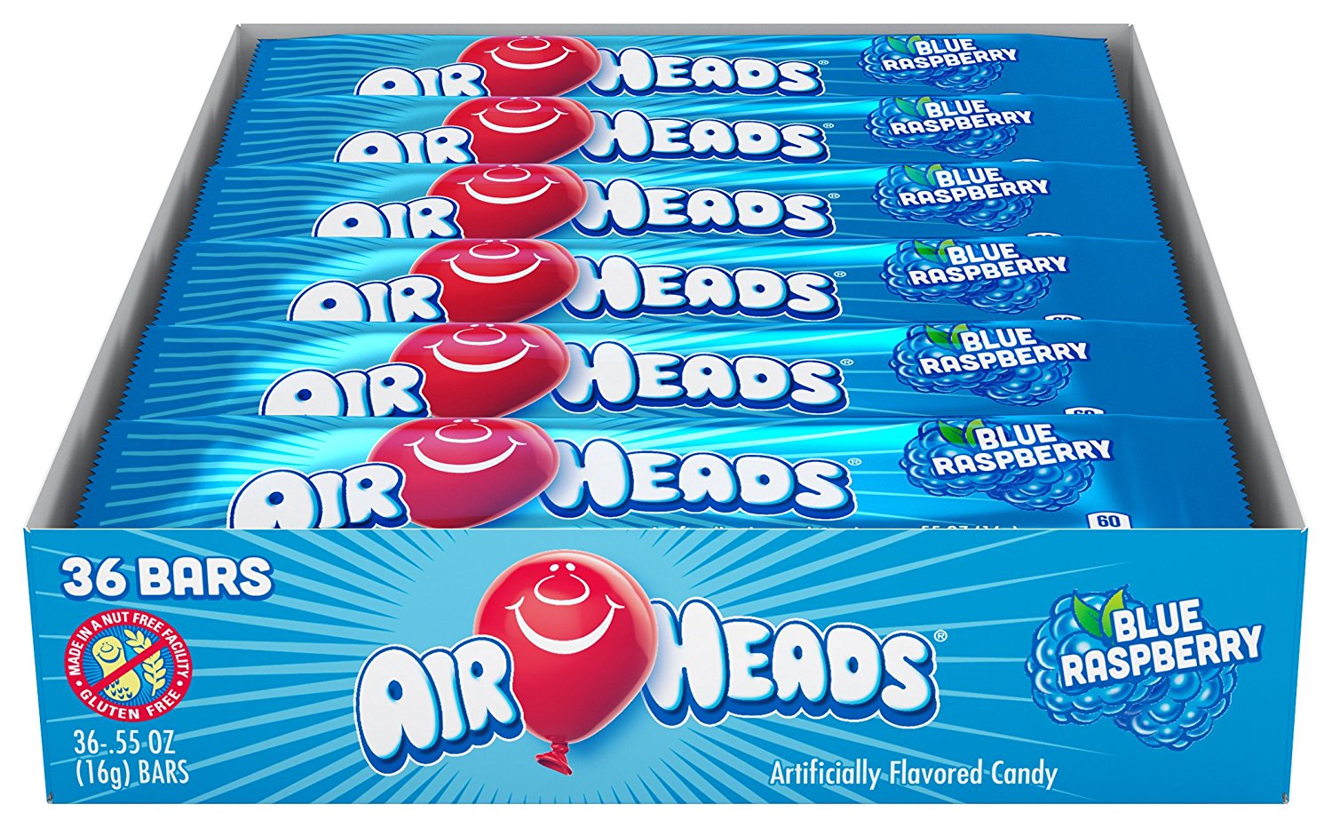 Airheads Blue Raspberry 0.55oz (16g)