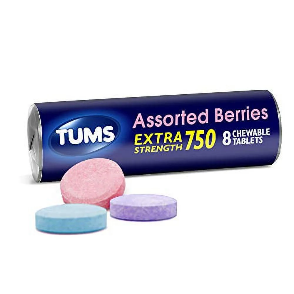 Tums Assorted Berries Roll 8's