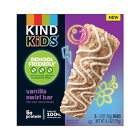 Kind Kids Vanilla Swirl Bar 1.2oz (35g) 5's