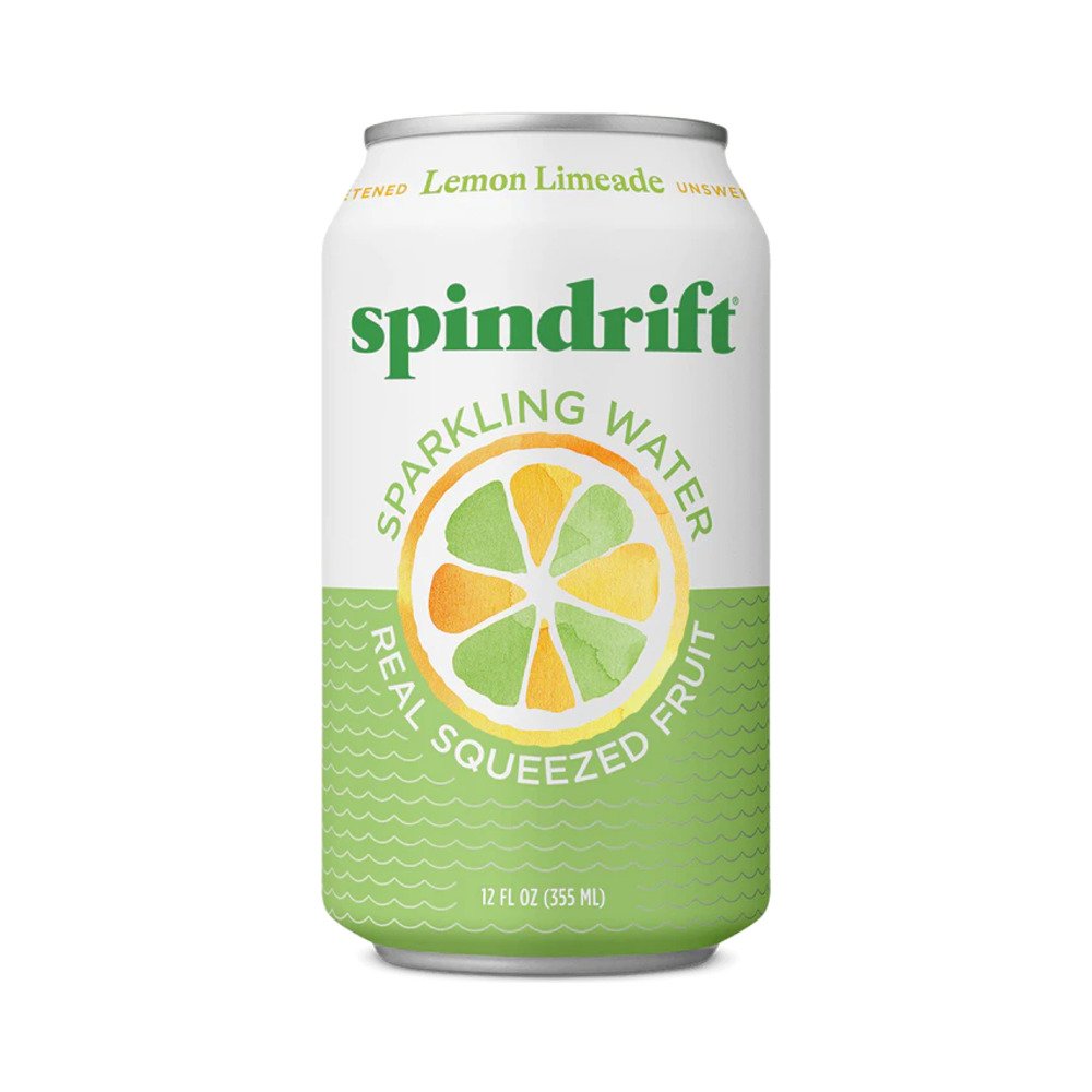 Spindrift Lemon Lime Flavoured Sparkling Water 12oz (355ml)