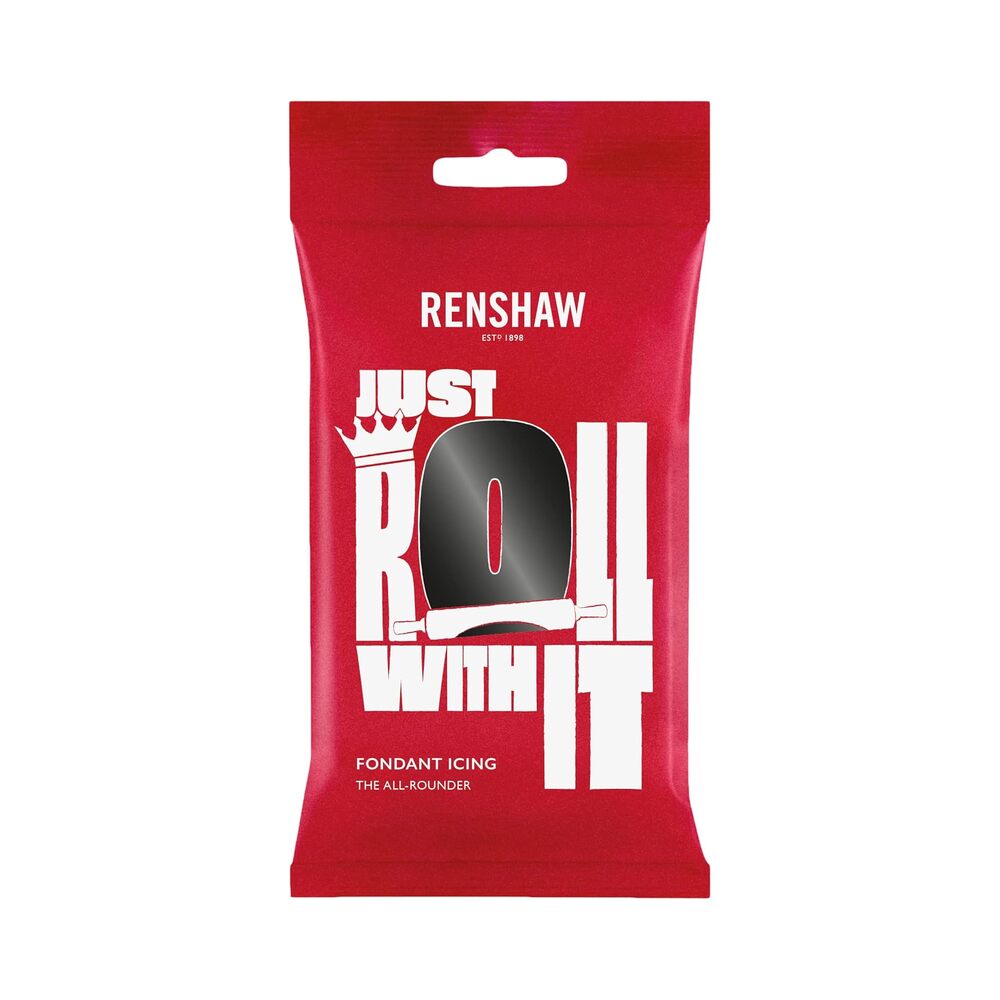 Renshaw Jet Black Proffesional Icing 250g
