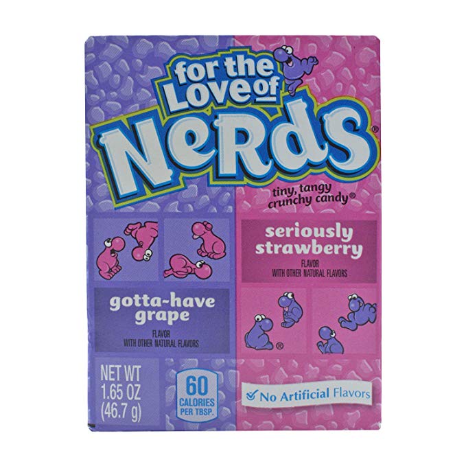 Nestle Nerds Grape/Strawberry 1.65oz (46.7g)