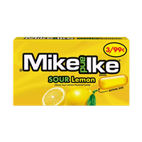 Mike & Ike Sour Lemon Priced 0.78oz (22g)