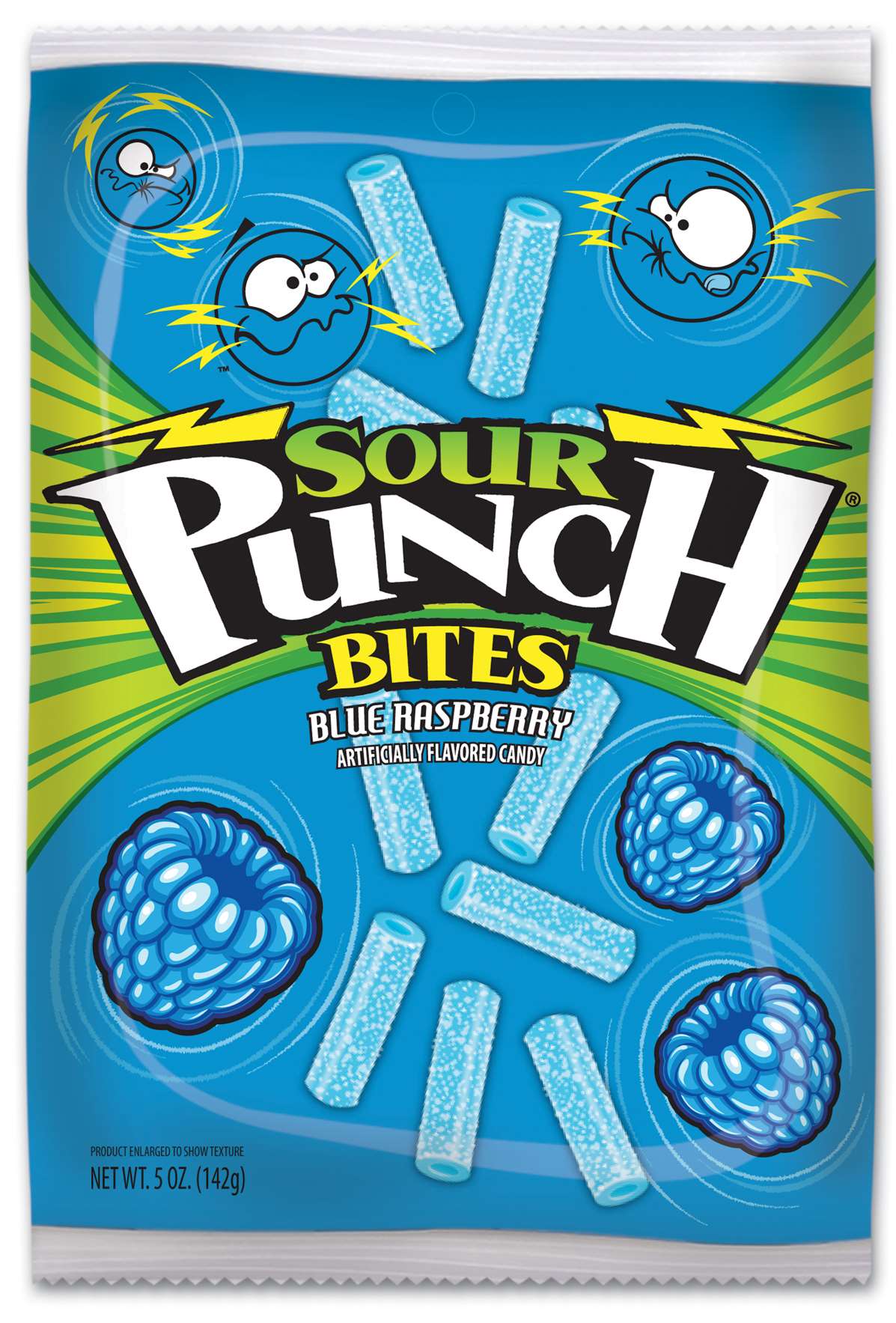 Sour Punch Bites Blue Raspberry 5oz (142g)