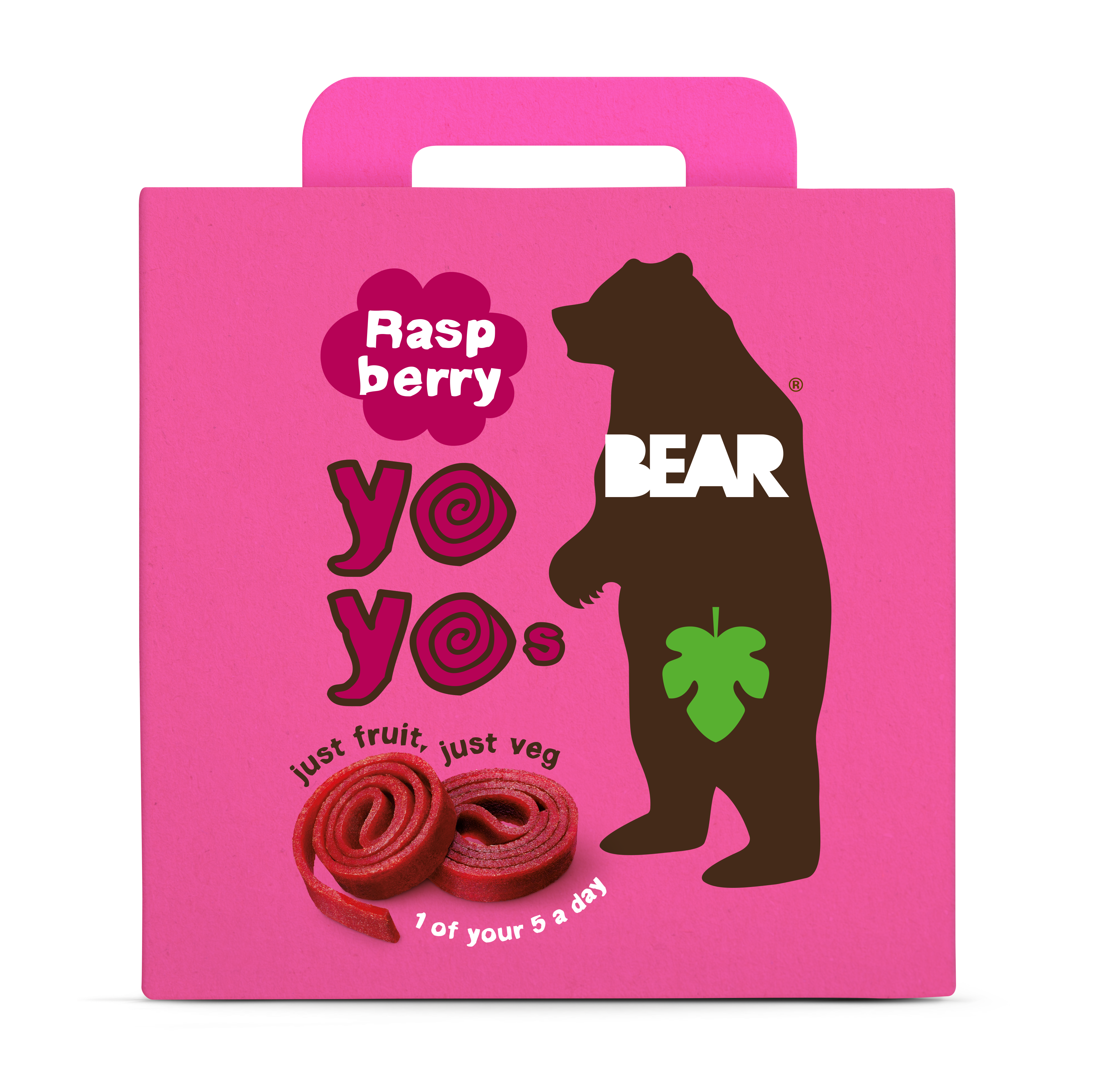 Bear Yoyo Multipack Raspberry (5 x 20g)