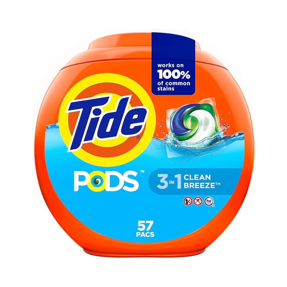 Tide Liquid Pods Ocean Mist 57's